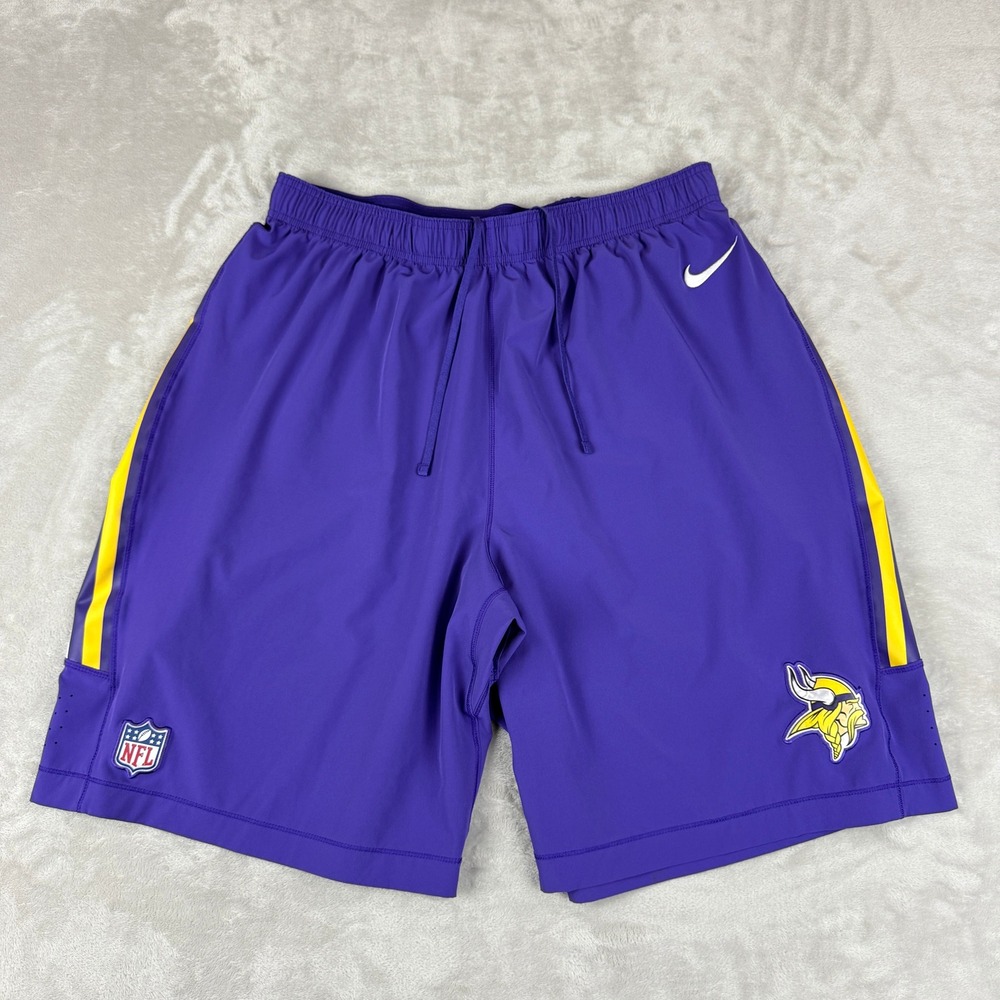 Minnesota Vikings Nike NFL Onfield Shorts Mens XXL Purple Practice Football